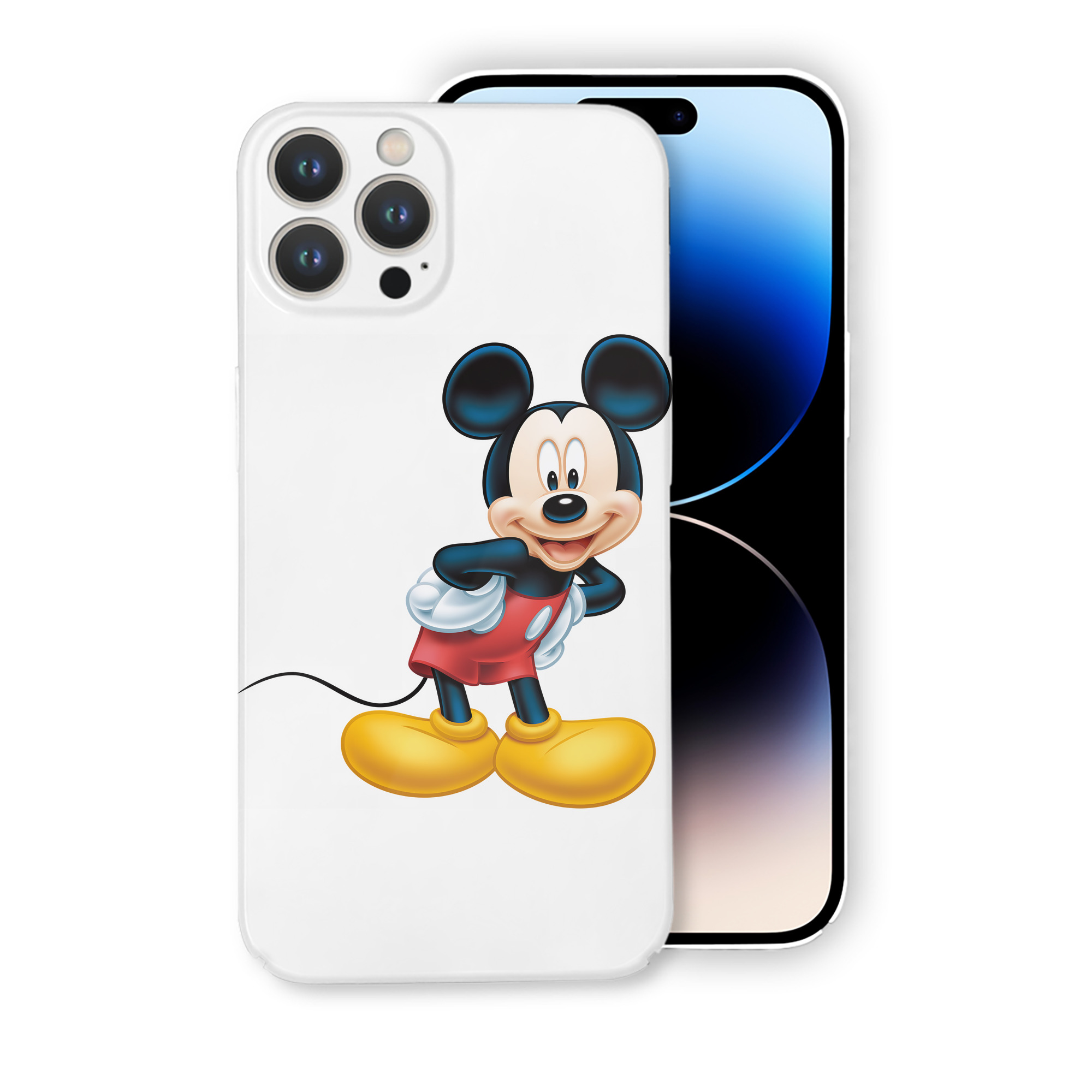 （画像用） ミッキーマウス Mickey Mouse 【iPhone 14シリーズ対応】ハードケース